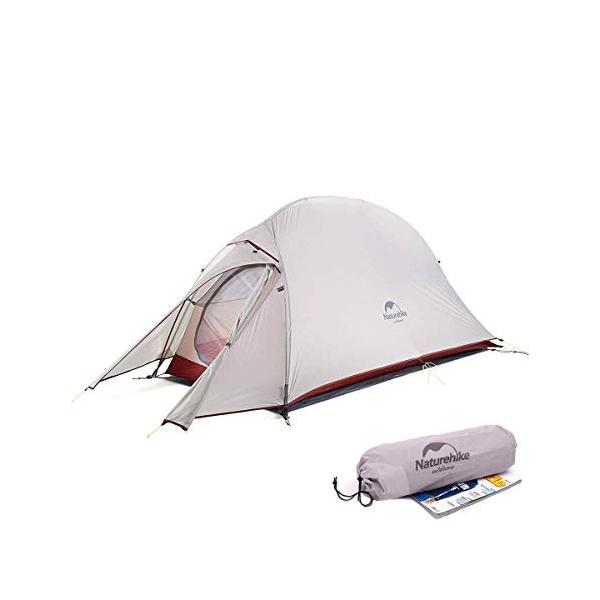 Naturehike Cloudup1 テント 1人用 設営簡単 超軽量 コンパクト 送料無料 当日発送可能 二重層 フィールドキ アウトドア 防風 防雨 3シーズン