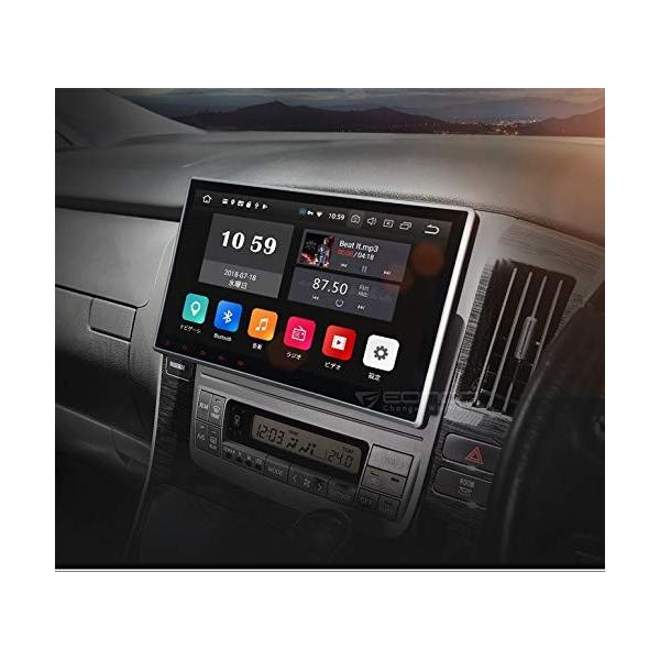 カーナビ 12か月保証 10 1インチ大画面 Android8 0 往復送料無料 カーオーディオ一体型 システム8コア4g Ram