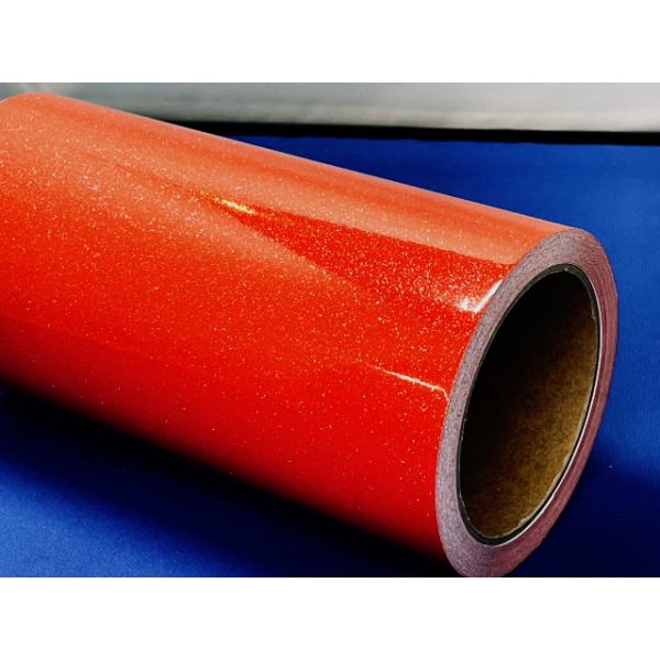 レッドラメ シルエットカメオ用32cm幅×2ｍ単位切売り ラメ入りカッティングシート