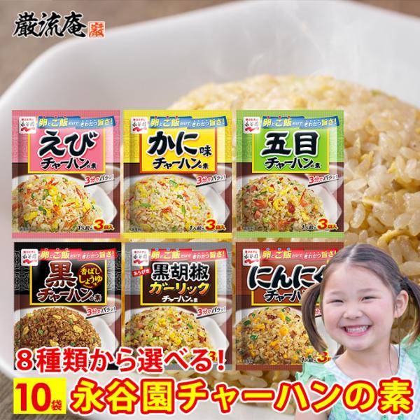 ポイント利用 お試し商品 サンプルポイント消化 卵とご飯で手軽に本格チャーハン8種類から選べる！ 永谷園 チャーハンの素卵とご飯を用意して、フライパンで3分炒めるだけで、パラっとしたおいしいチャーハンの出来上がり、人気の永谷園のチャーハンの...