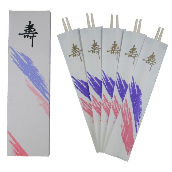 祝箸　春風　5膳組（白楊祝箸）