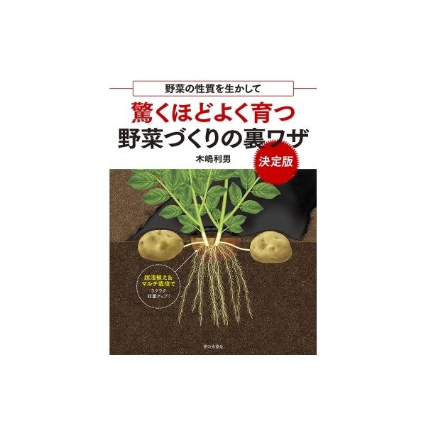 驚くほどよく育つ野菜づくりの裏ワザ　決定版 野菜の性質を生かして / 木嶋利男  〔本〕