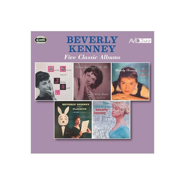 ベヴァリー・ケニー CD５枚セット Beverly Kenney ベバリーケニー / Five Classic Albums 輸入盤