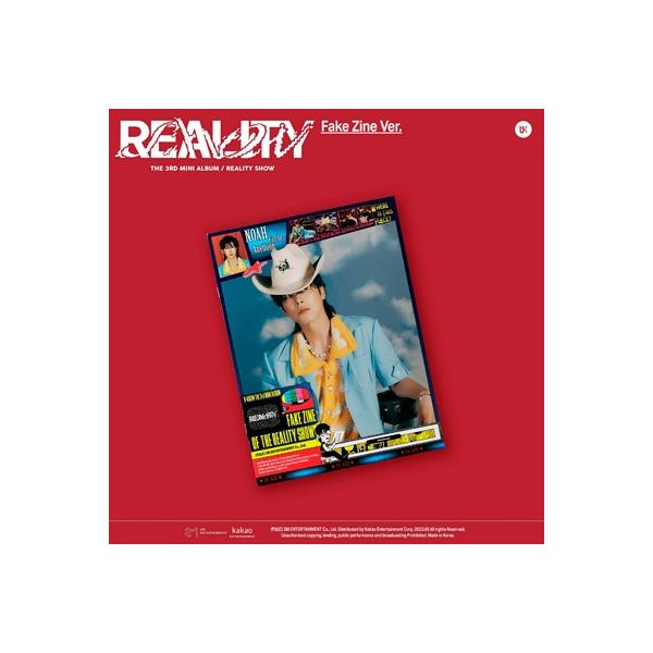 ユンホ（U-Know / 東方神起） / 3rd Mini Album: Reality Show (Fake Zine Ver.) 〔CD〕