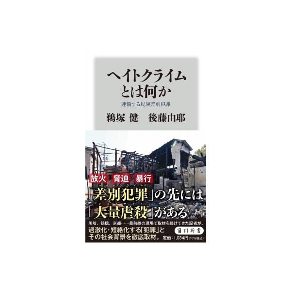 ヘイトクライムとは何か 連鎖する民族差別犯罪 角川新書 / 鵜塚健 〔新書〕