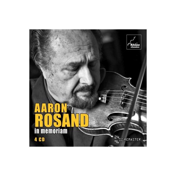 ヴァイオリン作品集 / In Memoriam - アーロン・ローザンド／未発表名演集 1972〜2001（4CD） 輸入盤 〔CD〕