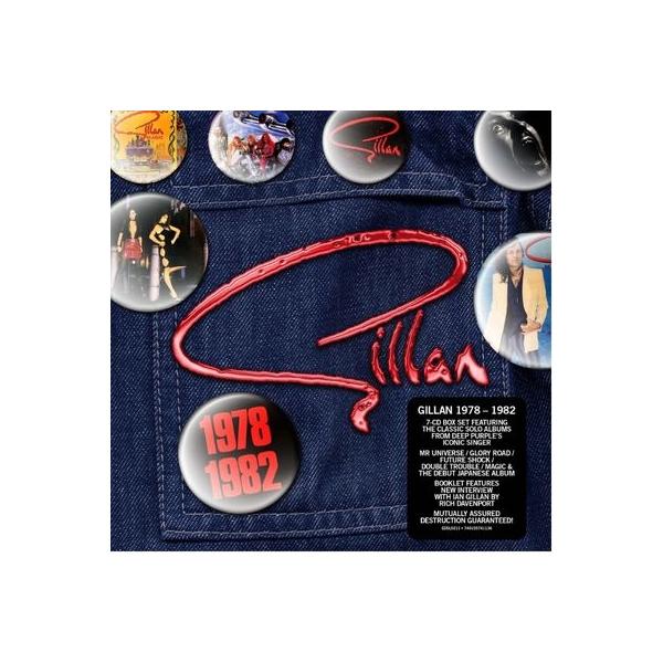GILLAN『1978-1982 (7CD)』【未開封】 GILLAN『1978-1982 (7CD)』【未開封】 - メルカリ