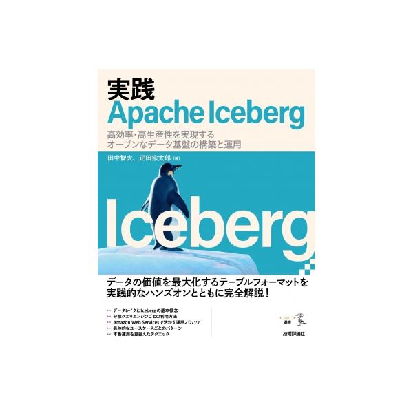 実践Apache Iceberg 高効率・高生産性を実現するデータ基盤の構築と運用 / 田中智大 〔本〕