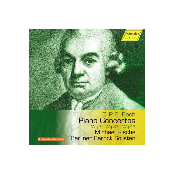 Bach CPE バッハ / ピアノ協奏曲集 第8集　ミヒャエル・リシェ、ベルリン・バロック・ゾリステン 輸入盤 〔CD〕