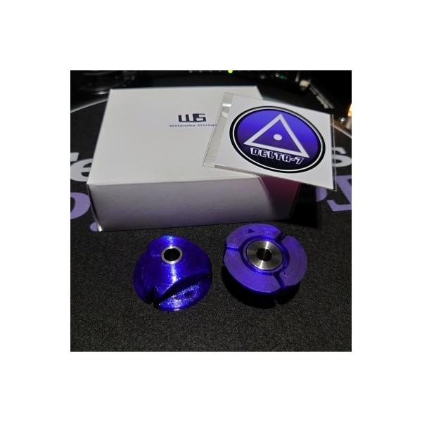 フレキシブルEPアダプター Delta7 (ディープブルー / 2個セット) 〔Goods〕