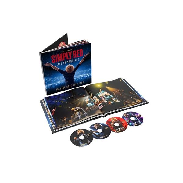 Simply Red シンプリーレッド / Holding Back The Years:  Live In Santiago (ARTBOOK) (2CD+Blu-ray+DVD) 輸入盤 〔CD〕