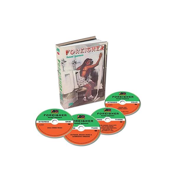 Foreigner フォーリナー / Head Games (Deluxe Edition) (3CD+Blu-ray Audio) 輸入盤 〔CD〕