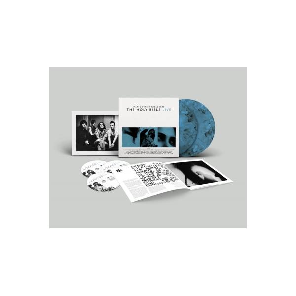 Manic Street Preachers / Holy Bible Live (ブルーマーブル・ヴァイナル仕様 / 2枚組アナログレコード+2CD+Blu-ray+)  〔LP〕