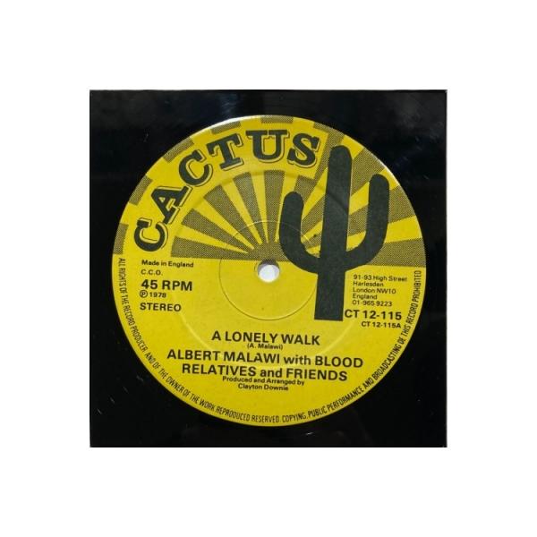 【新宿】ALBERT MALAWI /BLOOD RELATIVES &amp; FRIENDS/A LONELY WALK(CT12115)