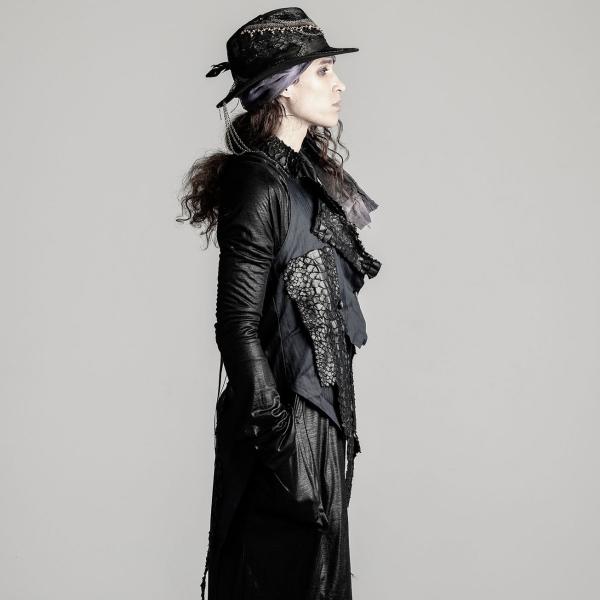 H Naoto ベスト ドラゴンレザー 蛇柄 ゴシック パンク V系 Dragon Leather Vest L Www Capetowncafe Com