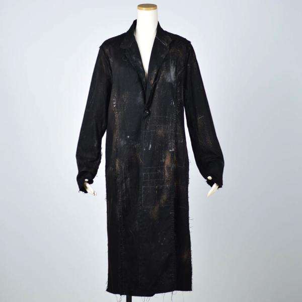 ロング 退廃的 H Naoto レディースファッション ゴシック Long ジャケット ジャケット モード Damage パンク Bleach Jacket