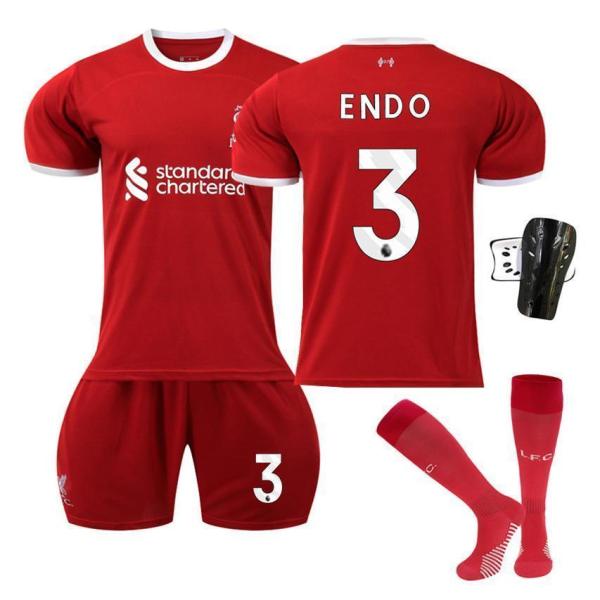 リバプール 2023/24 ホームジャージ ENDO 3 ENDO #3 Liverpool Third Away Soccer Jersey 2023/24 - UCL