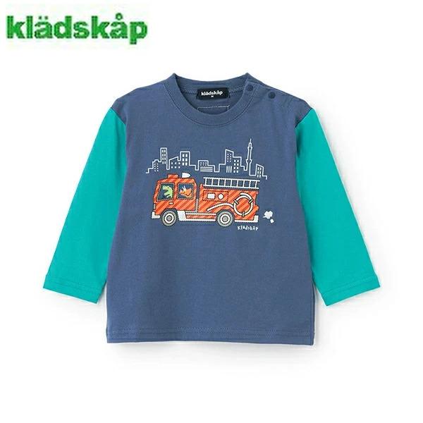 kladskap（クレードスコープ） 50%OFF SALE 2025年春夏 働く車 袖配色