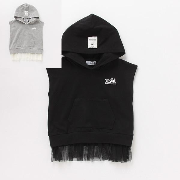 ネコポス可能 50 Off Sale エックスガールステージス X Girl Stages 21春夏 裾チュールフリルレイヤード風パーカー 1cm130cm140cm Kids Style Hoashi 通販 Yahoo ショッピング