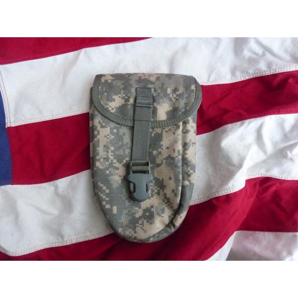 米軍実物　未使用　E-TOOL キャリア / ポーチ 折畳みスコップ　ACU MOLLE 24x