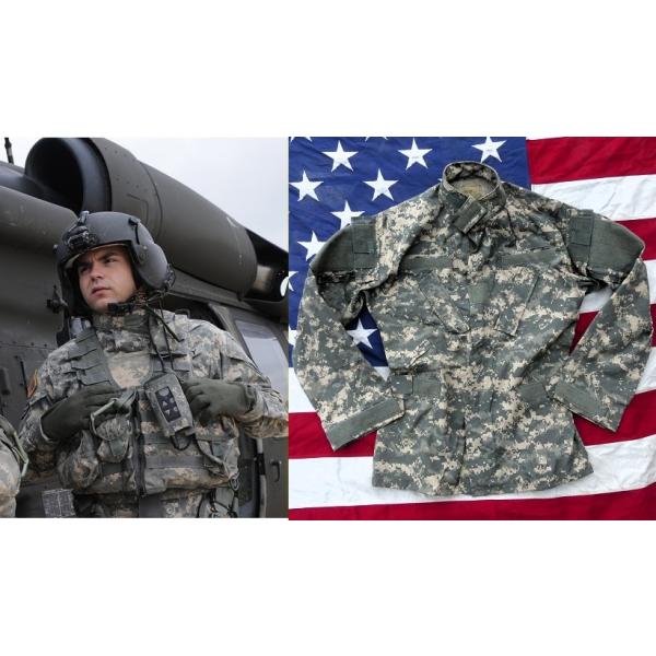 米軍実物 レア! ACU ヘリクルー ジャケット S-S Army Aircrew Combat Uniform A2CU 105x