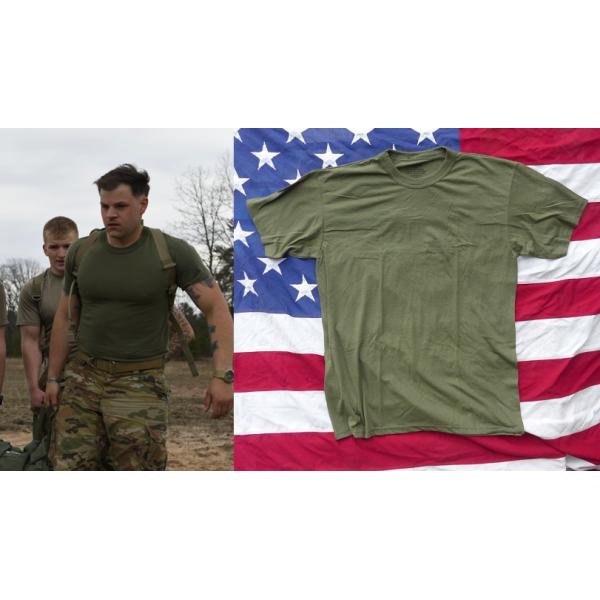 米軍実物 未使用 USMC OD Ｔ−シャツ L　Comfort 　TS968x