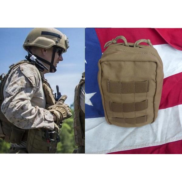米軍実物　MOLLE　AN/PVS-14/MNVD　 ポーチ　USMC　コヨーテ　39x
