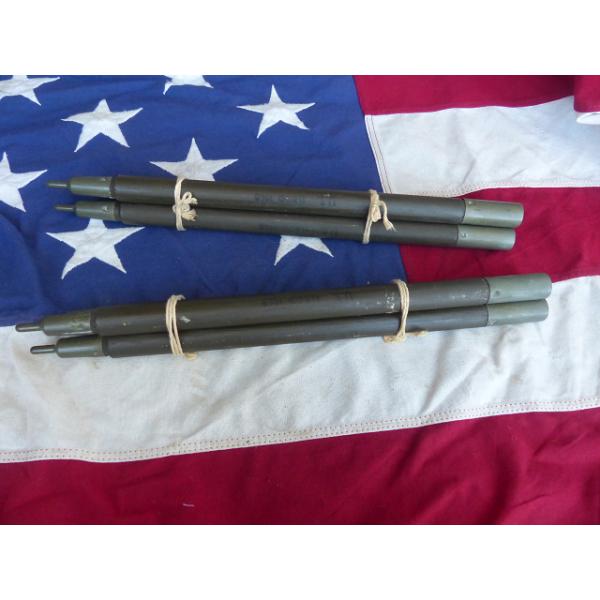 1968” 米軍実物  ナム戦 デッド!　テントポール　6本セット  軍幕 332x