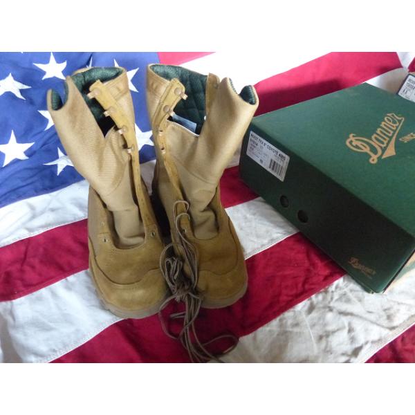 米軍実物 未使用　ダナー　コヨーテコンバットブーツ　9.5W　 DANNER RIVOT TFX 400G　368ｘ