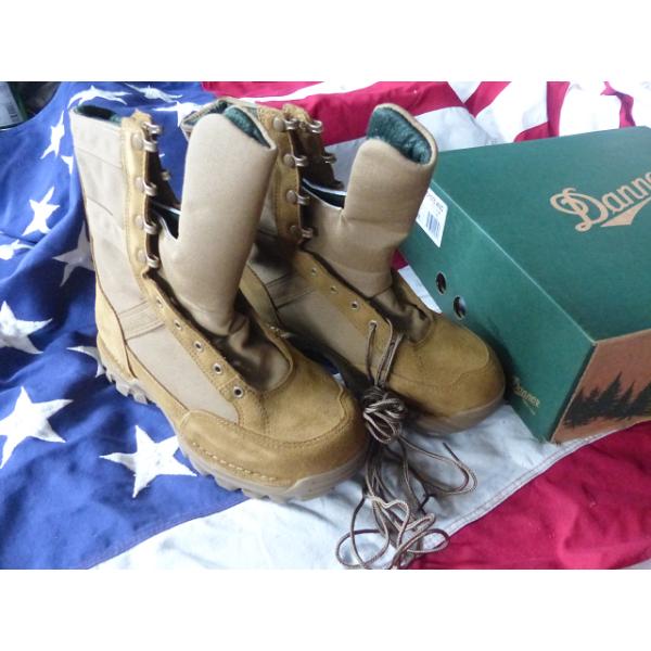 米軍実物 未使用　ダナー　コヨーテコンバットブーツ　9.5W　 DANNER RIVOT TFX 400G　375ｘ