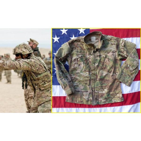 米軍実物 ARMY マルチカムジャケット Ｍ－Ｒ　ＦＲ 183 米軍実物 米陸軍 ARMY スコーピオン マルチカム ジャケット XS-R