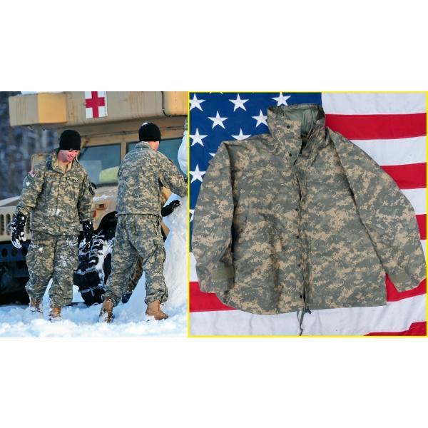 米軍実物 ゴアテックスパーカー ACU・2ndL−S 391x : ホバート