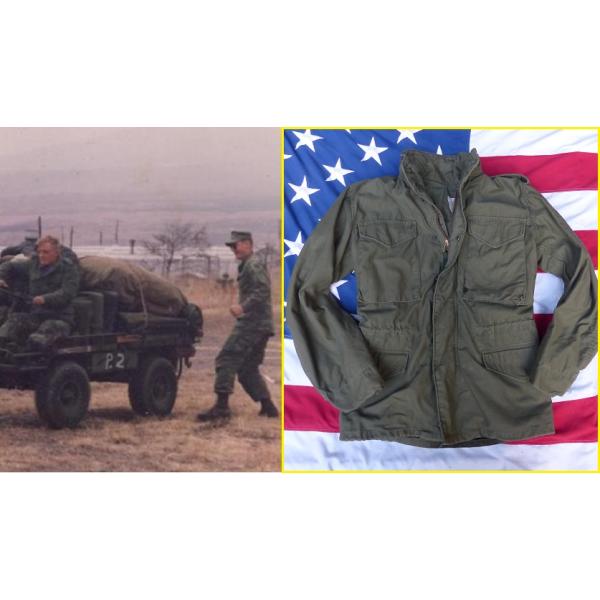 米軍実物 1972” Ｍ６５ フィールドジャケット ＯＤ XS-R 208x