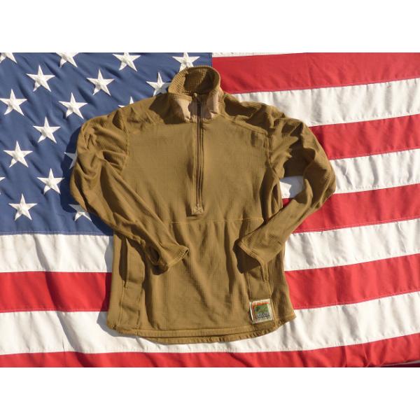 米軍実物 FROG ポーラテック グリッドフリース プルオーバー M-R 30 米軍実物 USED FROG ポーラテック グリッドフリース プル
