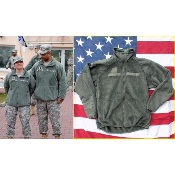 米軍　ポーラテックフリースジャケット　M-L　FG　GEN3　ECWCS　145 米軍実物 ポーラテックフリースジャケット M-L FG GEN3 ACU ECWCS 64x