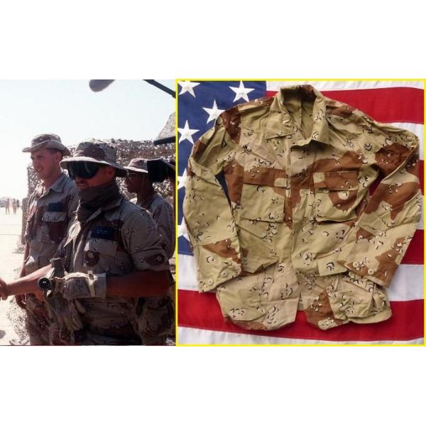 米軍実物 デッド！デザート6カラーBDUジャケット S−L 28x