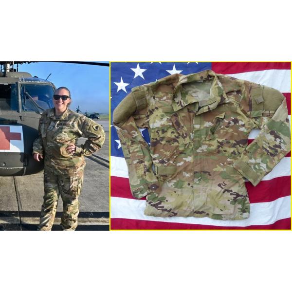 レア! 実物 OCP ヘリクルージャケット M-R Army Aircrew Combat