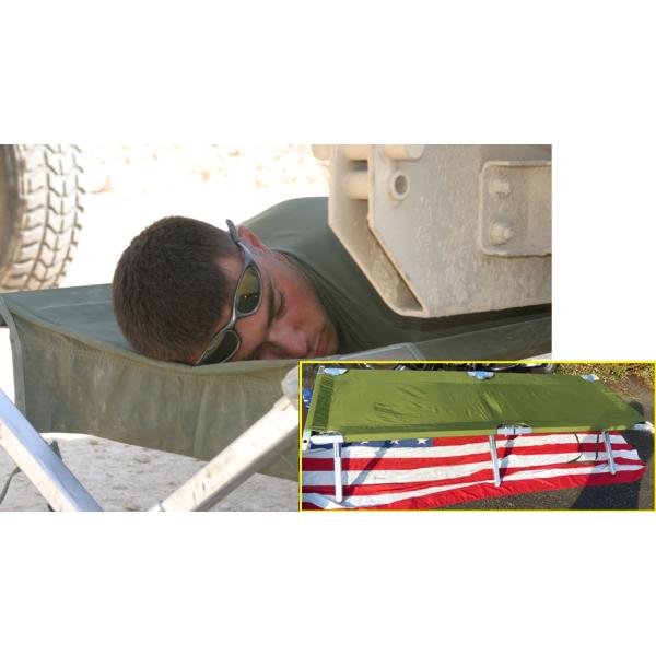 米軍実物 GIコット フォールディングコット 折り畳みベッド 野戦ベッド 39 hobart-bros_c7746