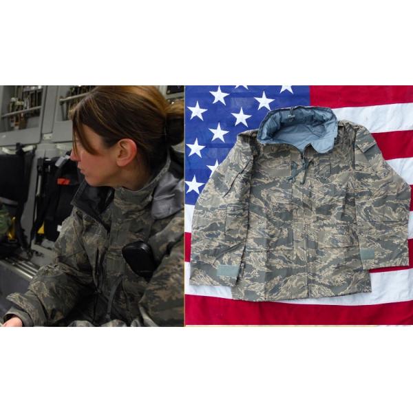 米軍実物 USAF ゴアテックスパーカー XS-S ABU APECS 20x : ホバート