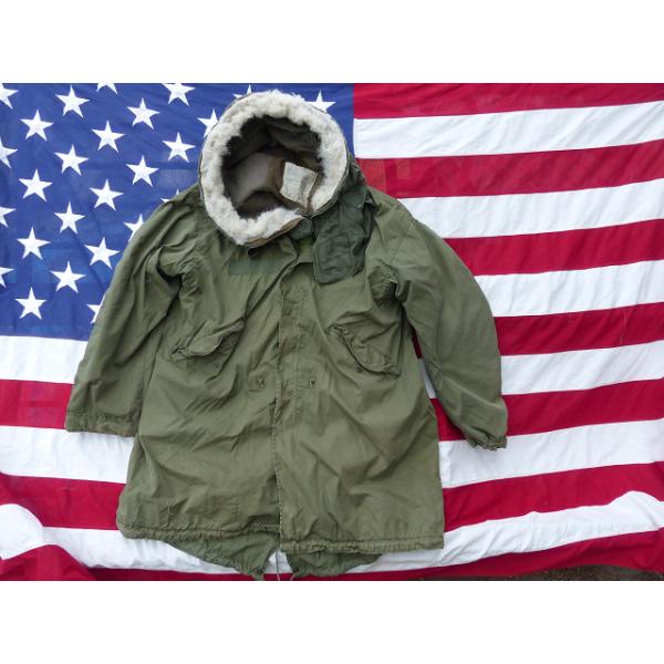 米軍　実物　M65 フィッシュテールパーカー　MEDIUM モッズコート　軍モノ 極美品 XS アルミジップ 71年 M-65 フィッシュテールパーカー