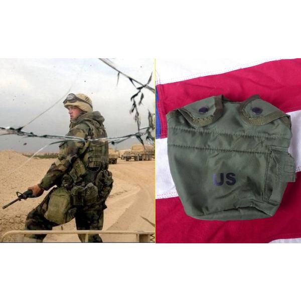 米軍実物 2004” デッド！ 1QT キャンティーンカバー LC-2 OD 234