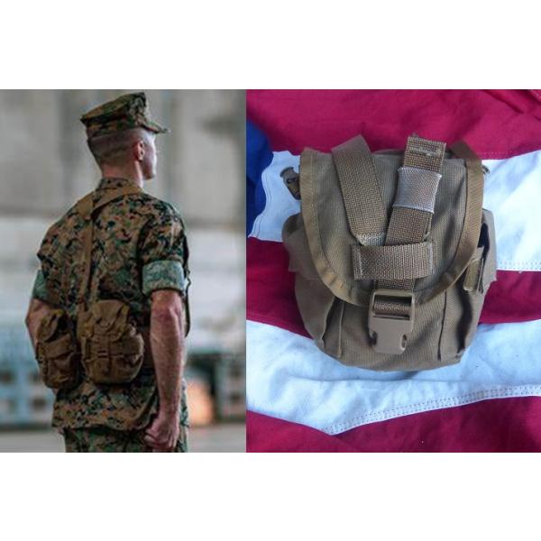 米軍実物 USMC キャンティーンポーチ /キャリア ユティリティーポーチ