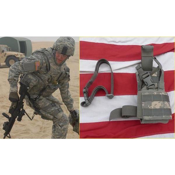 米軍実物 ACU UH−92F レッグホルスター イーグル 16x