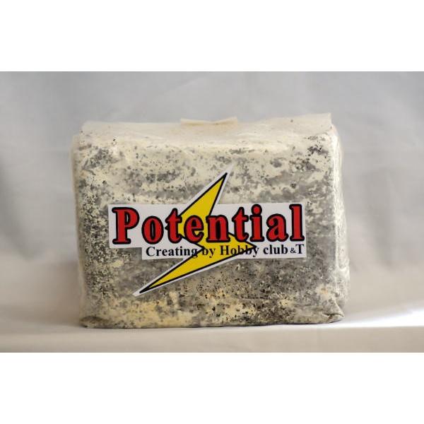 Po-菌糸ブロック 菌糸ボトル作り