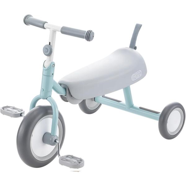D-Bike dax 折り畳みできる三輪車【1.5歳から長く使える】成長に合わせて遊び方を変えられる三輪車。足けり、ペダル漕ぎ、移動遊びまで対応。【折りたたみ式で収納ラクラク】しっぽのようなレバーで簡単折りたたみ。玄関・車でも省スペースに収...