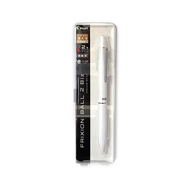 Pilot フリクションボール2ビズ パールホワイト ２色 本体サイズ:1140.1x10.5mm/0.38ｍｍ/26.1