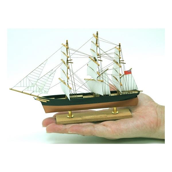 ミニ帆船　NO1 カティサーク 木製帆船模型　UDJ-F-NO1-CUTTYSARK-MINI