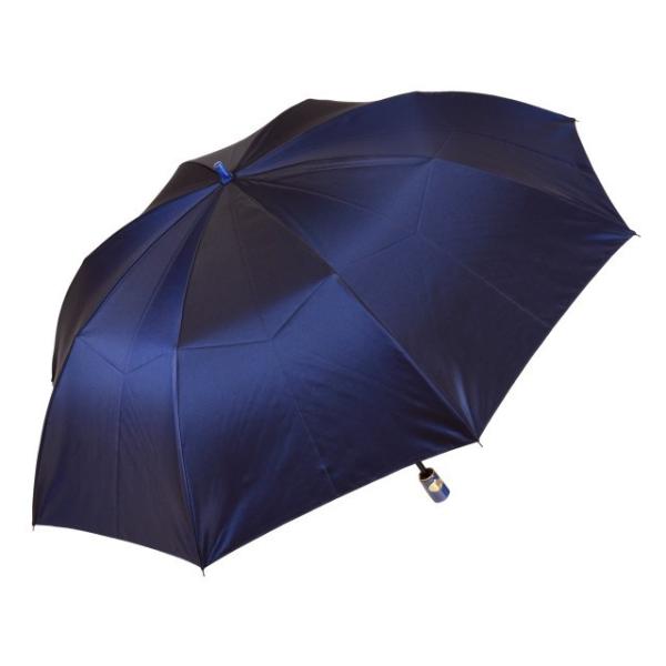 前原光榮商店　メンズ雨傘　シャンブレイ　折りたたみ傘 傘 メンズ 折りたたみ傘 前原光榮商店 雨傘 シャンブレイ-M ネイビー