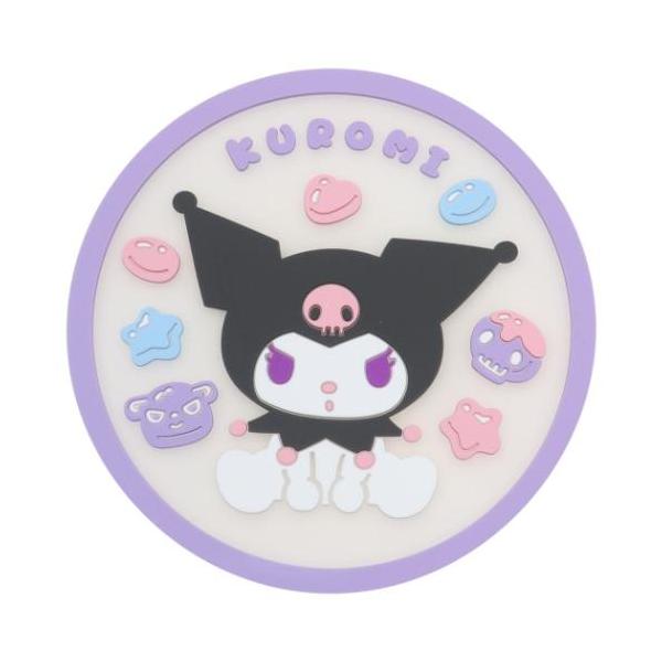 サンリオ☆クロミ クリアラバーコースター☆クロネコゆう