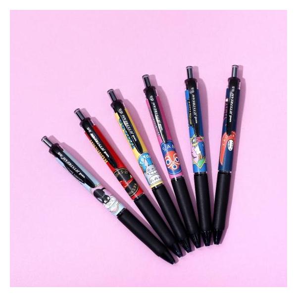 ジブリ☆ジェットストリーム　0.5mm(６種類)(魔女の宅急便/ハウルの動く城/紅の豚/もののけ姫/千と千尋の神隠し/となりのトトロ)☆ネコポス発送可